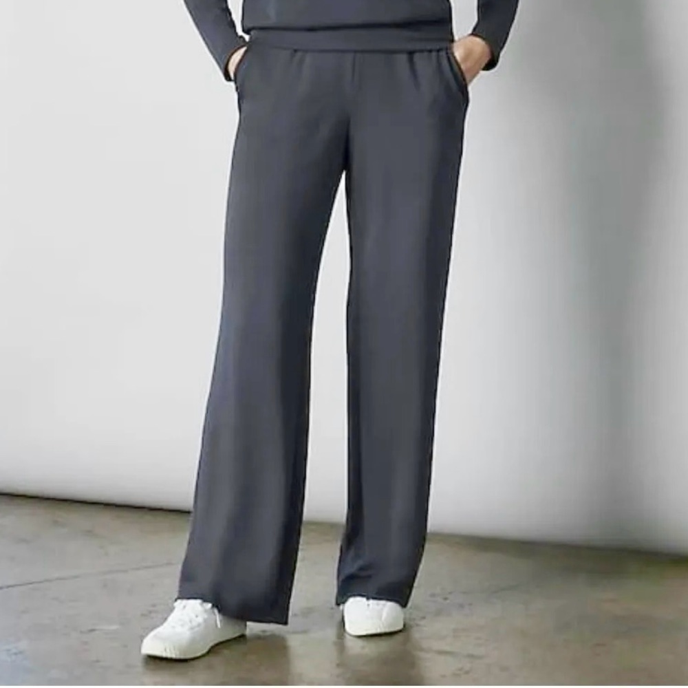 J. Jill Sueded Modal Knit Pull-On Pants India Ink‎ NWT